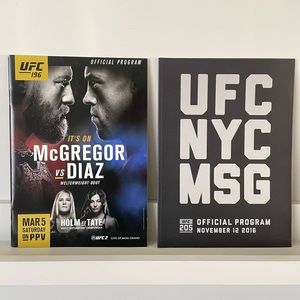 UFC 196 Official Programs